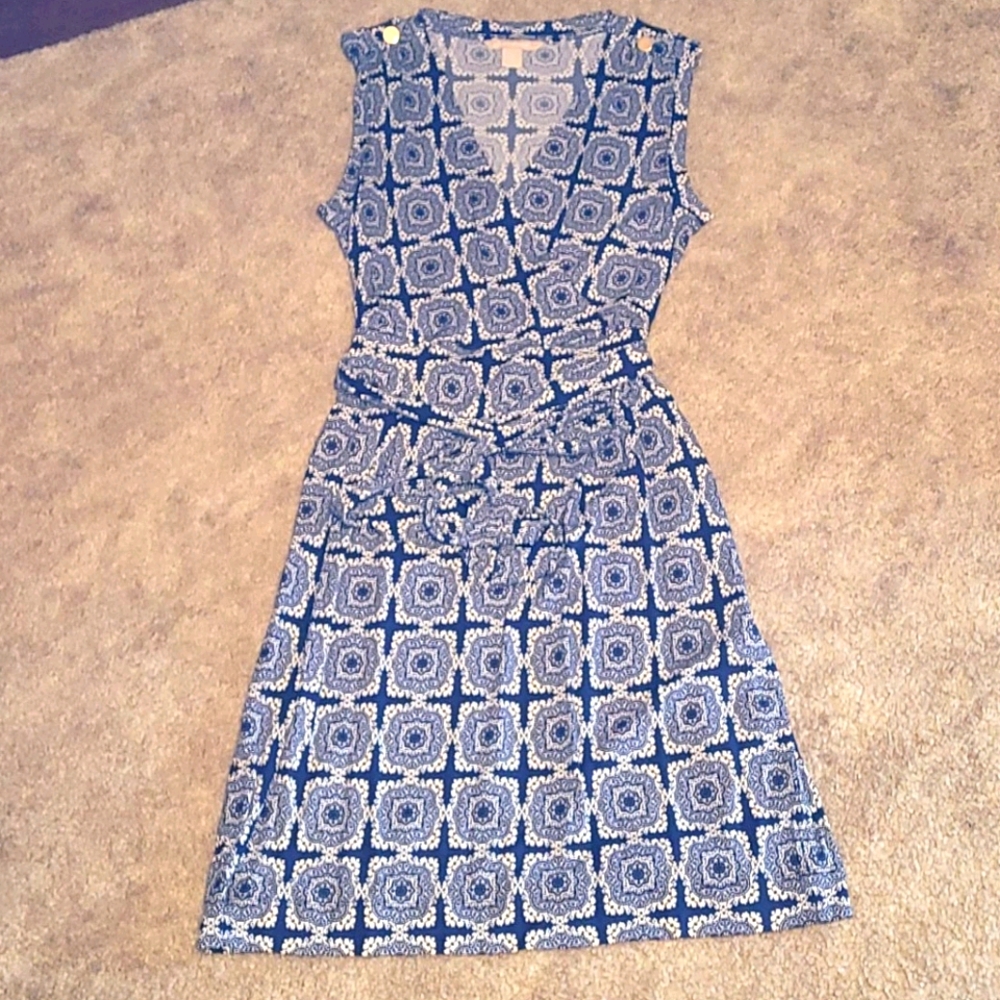 Navy blue XS Banana Republic dress